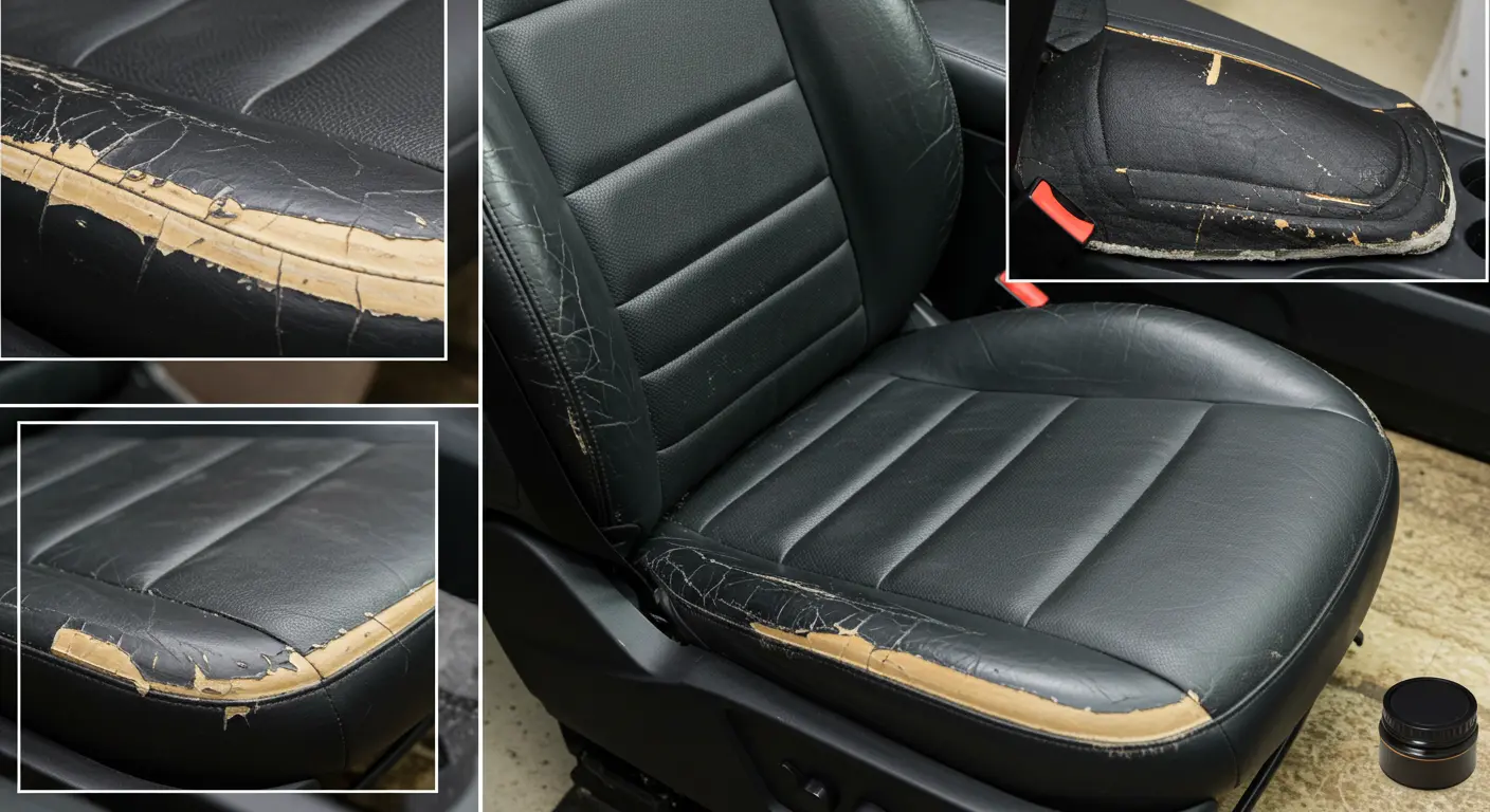 Repair Leather Car Seats Cracks