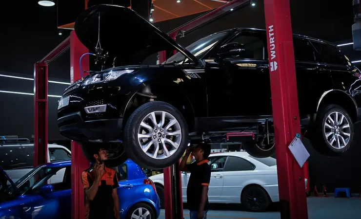 Range Rover Needs Service