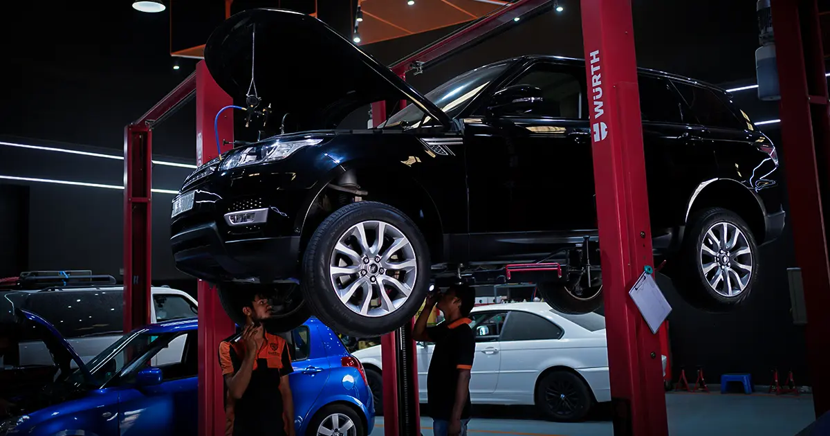 Range Rover Needs Service